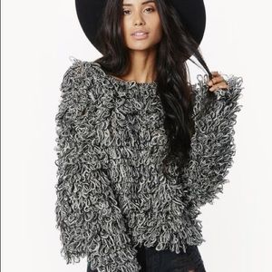 Fuzzy Cozy For Love & Lemons Sweater